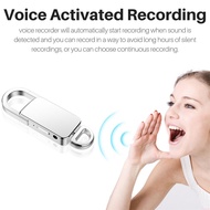 S20+ Keychain Type Voice Recorder Hd Noise Reduction Voice Activated Recording Audio Sound Dictaphone Mp3 Player Sound Recorder