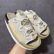 🤩必備涼拖鞋🤩溫柔奶茶色透氣踩屎感厚底懶人鞋 | Nike Offline 3.0 Mule 機能休閒穆勒涼拖|