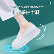 [Nurse Shoes] Nurse Shoes Female Nurse Shoes Soft-Soled Nurse Shoes Flat Nurse Shoes White Casual Sh