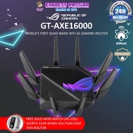 Asus ROG GT-AXE16000 Quad Band WIFI 6E Gaming Router