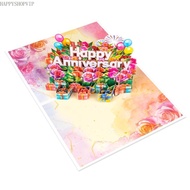 HSV Happy Anniversary Popup Card for Husband and Wife Wedding Anniversary Card
