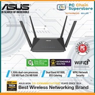 ASUS RT-AX52 AX1800 Dual Band WiFi 6 Extendable Router - Built-in VPN, AiMesh Compatible, Parental W
