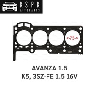Cylinder Head Gasket AVANZA 1.5 1.5 K5-VE 3SZ-VE 16V
