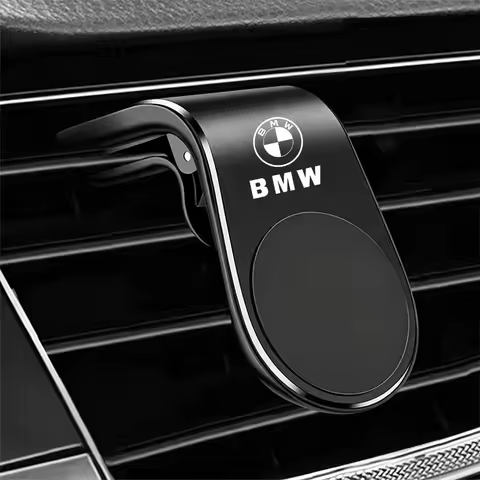 Magnetic Car Phone Holder Metal Stand Accessories For BMW Series i3 i4 G06 G02 G01 F48 F39 G42 G26 F