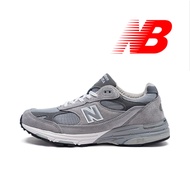 100% Original ของแท้ 100% New Balance NB 993 รองเท้าวิ่งน้ำหนักเบาน้ำหนักเบาสำหรับผู้ชายและผู้หญิง Yuanzu สีเทา d wide รองเท้าผ้าใบ ผู้ชาย ผู้หญิง รูปแบบ รองเท้า