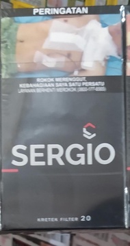 ROKOK SERGIO  ISI 20  BATANG