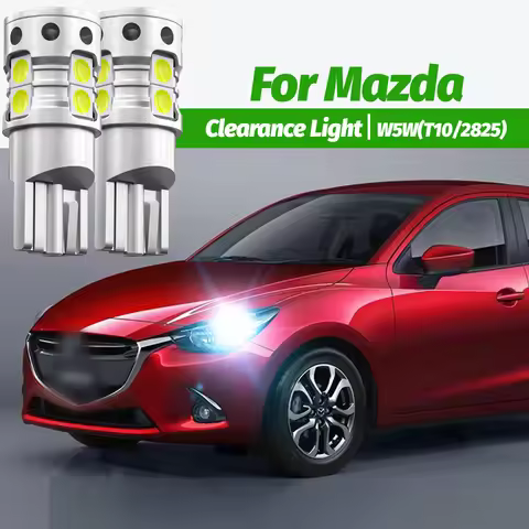 2x LED Clearance Light Parking Bulb W5W T10 Canbus For Mazda 2 DY DE DH 3 BK BL BM BN 5 6 GG GH GJ C