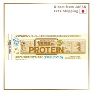 Asahi Group Foods Ippon Manzoku Bar Protein White 1 Bar × 9 Packs