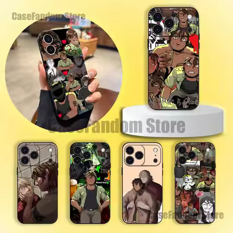 B-Boyfriend to Death Strade For iPhone 17,16,15,14,13,12,11,Pro,Max,Plus Black Soft Cover Phone Case