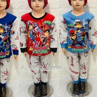 Boboiboy Boys Long Suit 1-10 Years Old