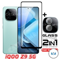 KK IQOO Z9 5G 2024 Z9x 2in1 Screen Protector Film Transparent Phone Screen Protector For IQOO Z9 Z9x