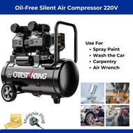 Air Compressor Pump, 220V, Compact Air Compressor for Woodworking, Painting, and Inflation