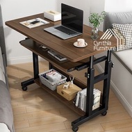 CF062 床邊升降桌 Bedside Table 〖Free Shipping包送貨〗 可移動床邊桌 升降電腦枱 床邊書桌 書枱 床頭櫃 邊櫃 升降桌 書桌 寫字枱 小桌子 折疊枱 學習枱