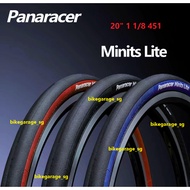 [SG SELLER] Panaracer Minits Lite Bicycle Tire for Model 20inch 1/8 28-451 Stab-proof Folding Tire F