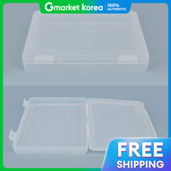Transparent A4 File Case File Storage Box Document