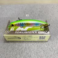 Mồi câu cá chẽm Hirushima Lipless 75 New 2025