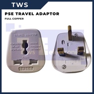 TWS Universal 3 Pin Adapter Plug Europe Travel Converter Adapter 2 Pin Socket