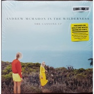 Andrew McMahon In The Wilderness – The Canyons EP, 10", 45RPM, Gold and White Marbled Color Vinyl, B