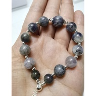 Natural Crystal DIY Bracelet Iolite