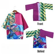 LITTLE LUXE Kids Ready Stock Teenager Demon Slayer Anime Outerwear Coat Demon Slayer Animation Costu