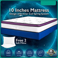(Free Shipping + Pillow) QC Indigo 11" King / Queen / Super Single / Single Mattress