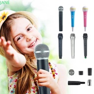 JANRY Microphone Prop, Simulate Speech Karaoke Mics Toy, Practice Microphone Stage Costume Prop Prop