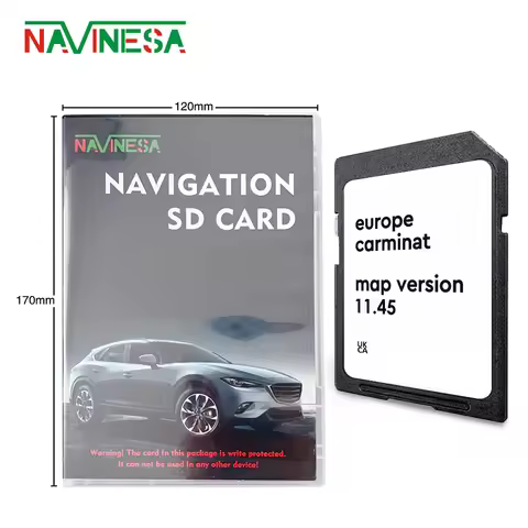 Carminat Live 11.45 8201756572 for Renault Clio 2011 2013 SD Map Card Europe 2025 Navigation GPS Cov