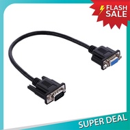 Hot Sales VGA Cable HD 3+6 Pure Copper VGA Male to Female Cable for Desktop/Laptop/Projector 30cm/11