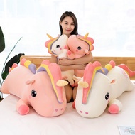 Rainbow Unicorn Plush Toy Elastic Unicorn Pillow Gift
