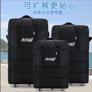 Universal Wheel Foldable Luggage Bag 158 Air Consignment Bag Super Large Capacity Study Abroad Movin