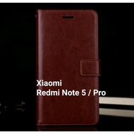 Special Delay Flip Cover Xiaomi Redmi Note 5 Note5 Pro Wallet Leather Case Casing Hp Limited