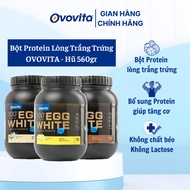 OVOVITA egg white powder Protein supplemented with BCAA to support muscle development - 560gr jar (V