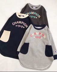 女童champion長袖連身裙