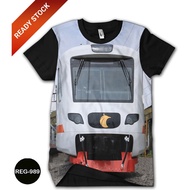KRL Airport Train T-Shirt 3D Train Children's Clothes REG-989
