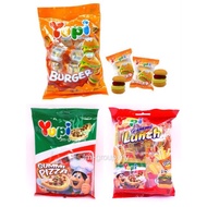Yupi Gummy Burger 96g x 12pcs/ Pizza / Lunch (77g)
