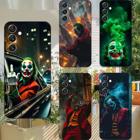 Cool J-Jokers-C-Clown Phone Case For Samsung S25,S24,S21,S22,S23,S30,Ultra,S20,Plus,Fe,Lite,Note,10,
