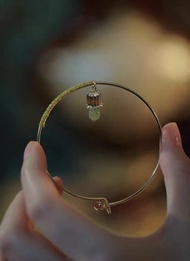 Vòng Đeo Tay Nữ Bằng Ngọc Bích Lily Of The Valley Và Hetian Trang Sức Vòng Tay Cao Cấp Có Thể Điều C