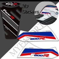 F800R Motorcycle Fuel Oil Kit Knee Tank Pad Protection Stickers Decals For BMW F800R F 800 R 800R