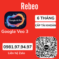 Phần Mềm Google AI Pro- Tài Khoản Google VEO 3 1000 Credits - REBEO Shop