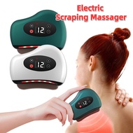 Ready Stock XIAOMI Electric Gua Sha Scraping Board Facial Microcurrent Massager V-Shape Lifting Face