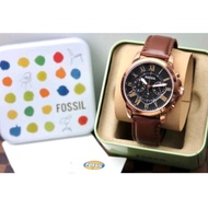 jam tangan fossil wanita water resistance+box