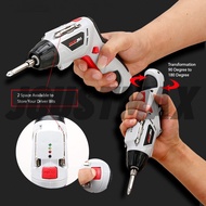 Joustmax Mesin Drill Tebuk Tanpa Wayar 47pcs Rechargeable Cordless Screwdriver Drill 4.8V  / 4.0V