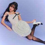 FLAT2112 FF0792 : MOONLIT MINI DRESS มินิเดรส แต่งโบว์