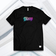 Dizzy Tshirt/ Baseball Gradation Black T-Shirt | Wnaita MEN'S distro T-SHIRTS