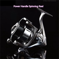 Metal spinning reel Lure long casting Power handle Sturdy &amp; corrosion resistance Reel Fishing reel Mesin pancing Reel spinning Spinning reel Spining reel Mesin pancing