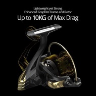 Fishing Reel HE Series HE 1000 - 7000 Fishing Reel Strong Fishing 10Kg Strong Metal Fishing Reel Pul