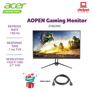 Acer Aopen 27KG3M3 Monitor 180 Hz sRGB 99%