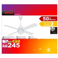 AVILL REMOTE CONTROL CEILING FAN WITH LIGHT 2XE27 (AV48401) DESIGN FAN