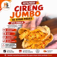 cireng isi jumbo medium ayam suwir pedas 1pcs