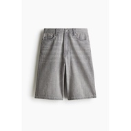 Loose Straight American Trendy Mens Jeans Shorts H&M 2025 Winter New Arrival Casual Comfortable Shor